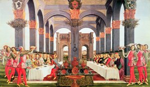 Le Festin de Mariage - Sandro Botticelli